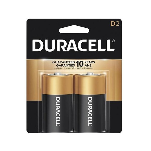 Duracell D2  2 Pack (Single)