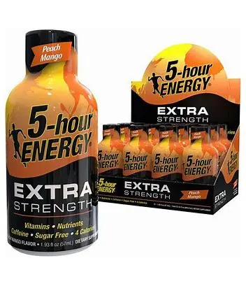 [5HPM12] 5HR Energy Peach Mango 12ct