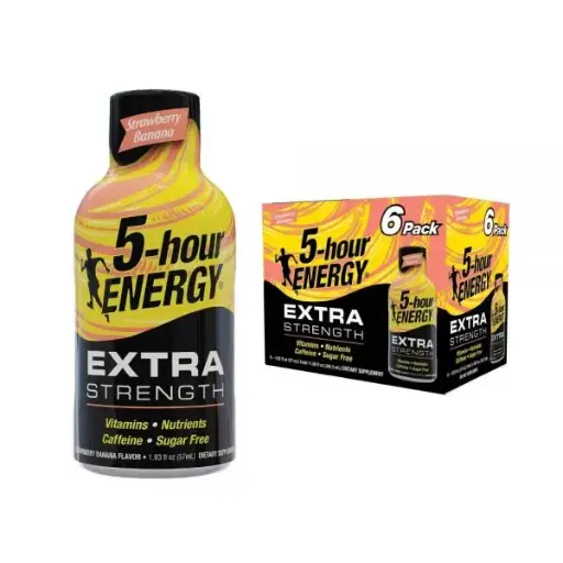 [5HSB12] 5HR Energy Extra Strawberry Banana 12ct