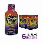 [5HGR6] 5HR Energy Grape 6Pk
