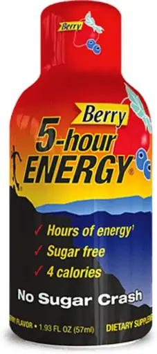 [5HBR12] 5HR Energy Blue Rasp 12ct