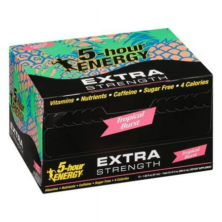 [5HTB6] 5HR Energy Extra Tropical Brust 6ct