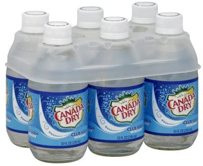 [CDCS10Z] CD Club Soda 10fl.oz. 4*6pk