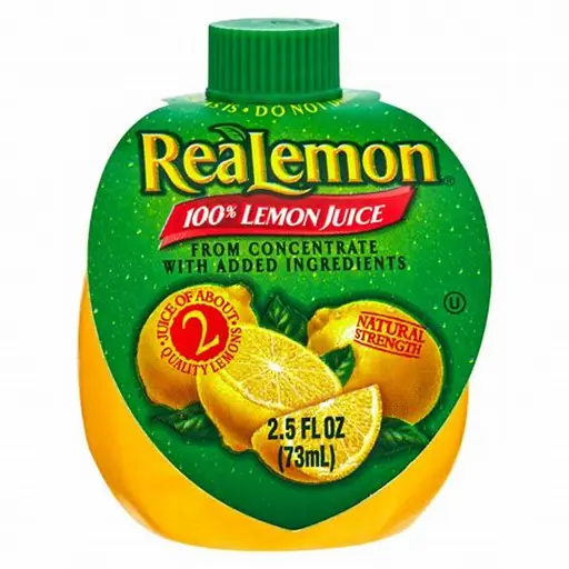[RLMN25] Realemon 100% Lemon Juice 2.5 fl.oz.